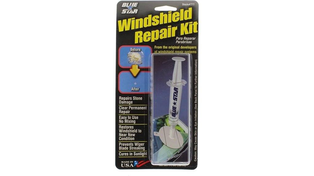 two pack windshield repair