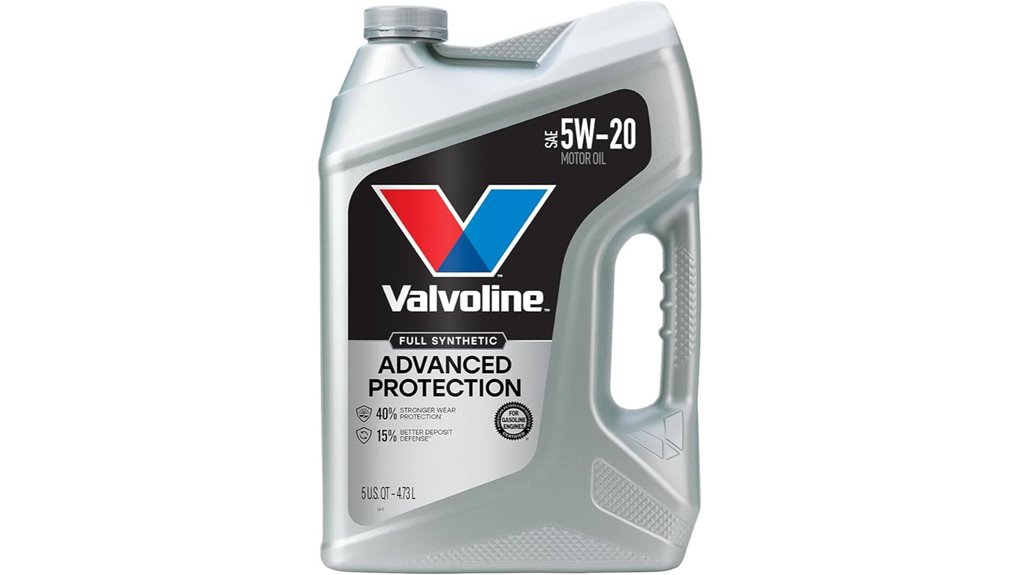 valvoline full synthetic oil