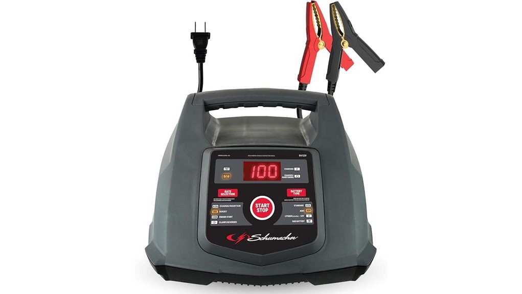 versatile battery charger maintainer