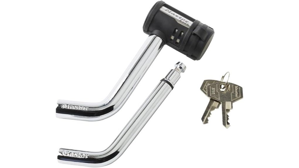 weatherproof trailer lock system