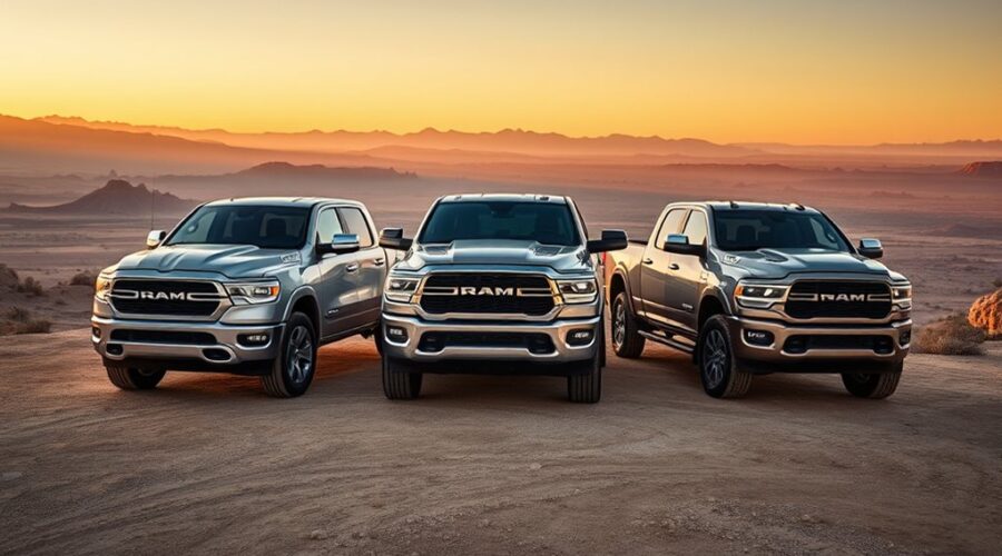 2025 ram lineup updates detailed