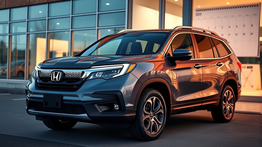 2026 Honda Pilot three-row SUV