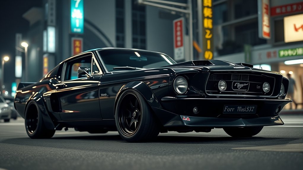 american mustang japanese engine