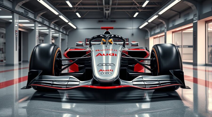 audi f1 car overview