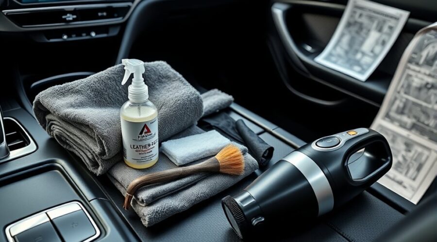 car cleaning kit essentials