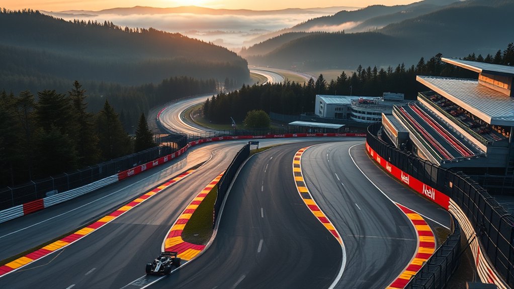 challenging weather affected circuit