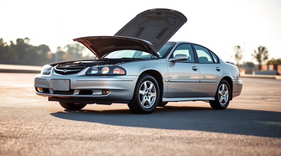chevrolet impala 2004 specifications overview