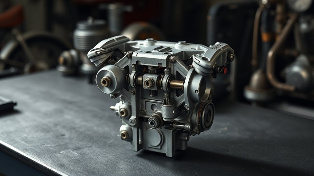 compact balanced four cylinder engine