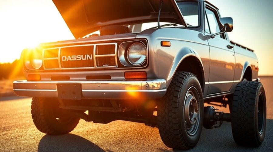 datsun nissan pickup specifications overview