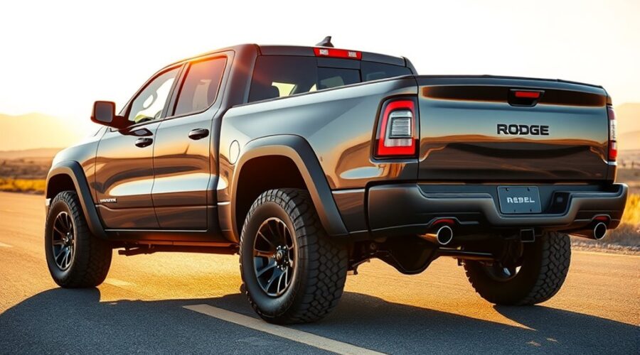 dodge rebel 2025 specifications overview