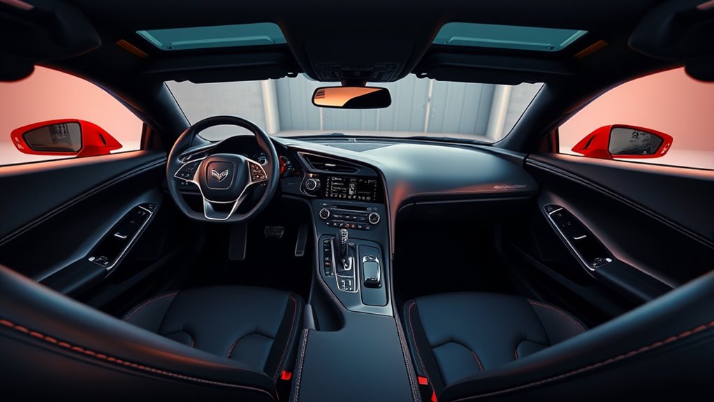 driver focused spacious cockpit design