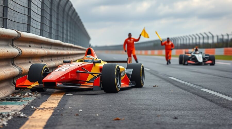 f2 crash incident summary