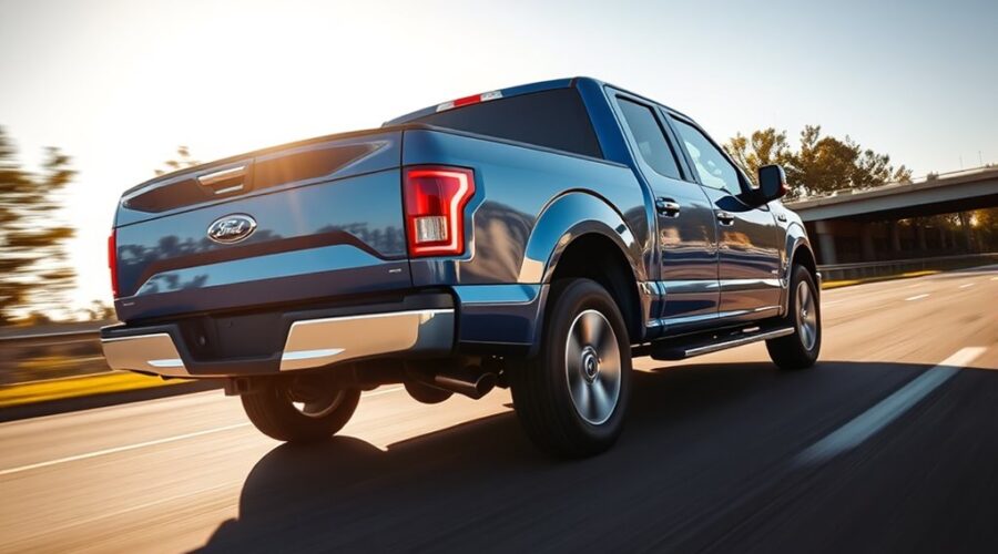 ford f 150 downshift details