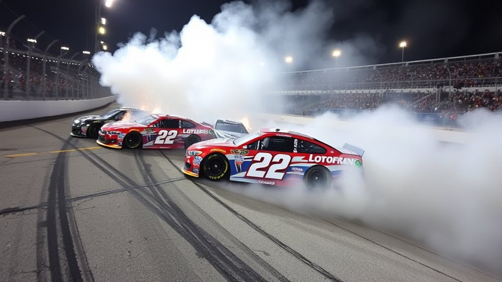 logano s chaos driven victory