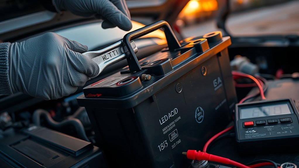 How to remove a car battery safely
