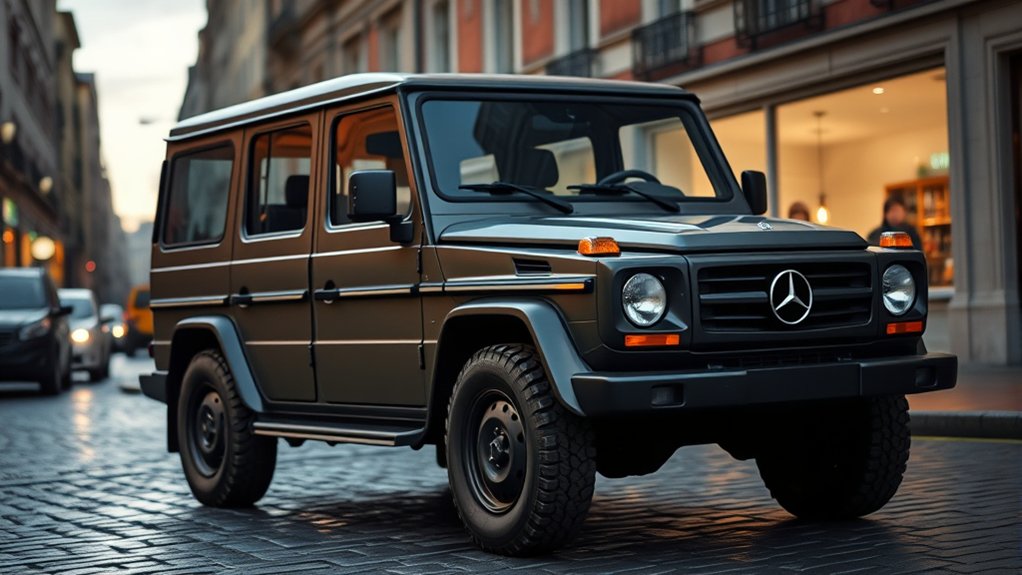 Old G Wagon: a boxy 1979 Mercedes G-Class built for off-road use