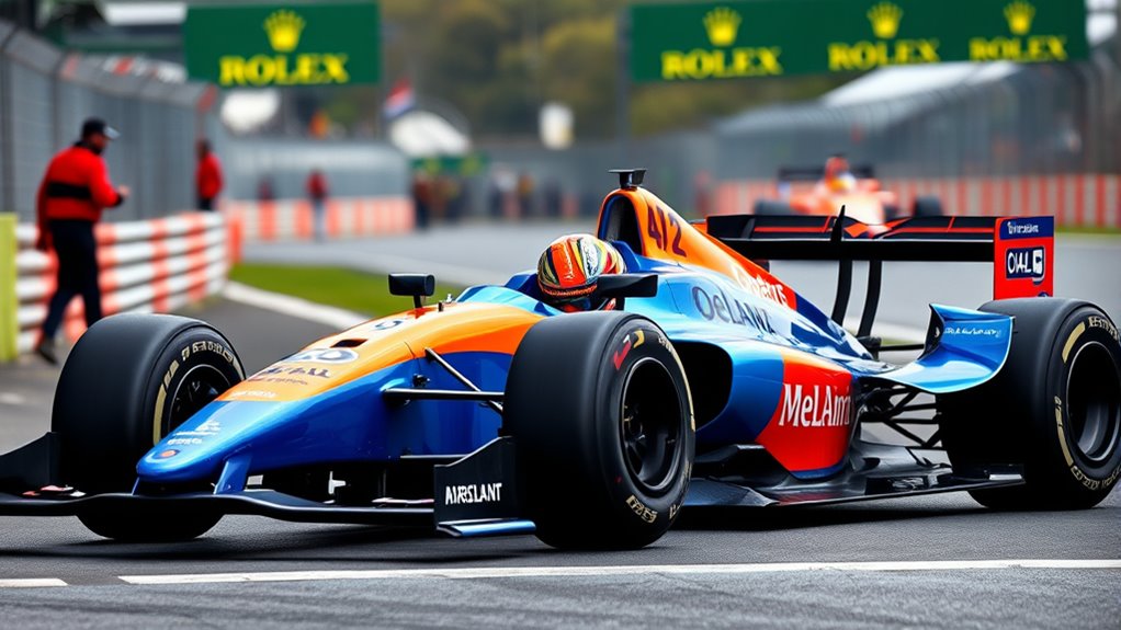 piastri crashes before race