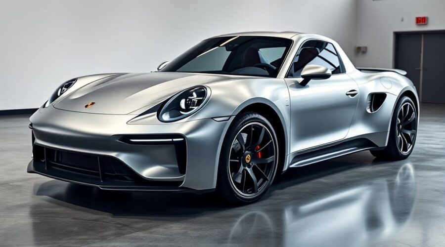 porsche pickup truck concept