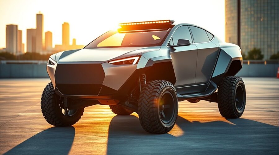 tesla cybertruck detailed specs