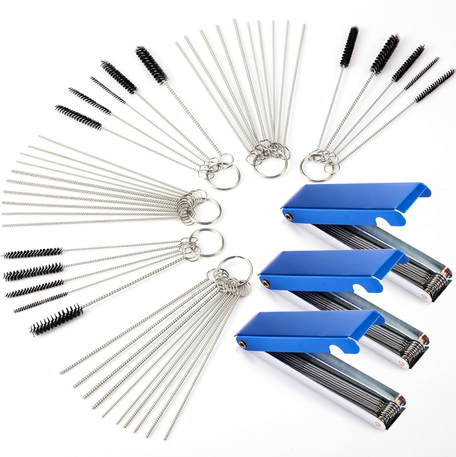 Mudder 9-piece carburetor cleaning kit needles and brushes